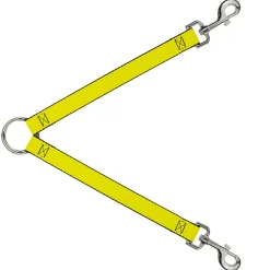 Dog Leash Splitter - Neon Yellow