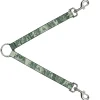 Dog Leash Splitter - One Dollar Bill Eye of Providence/Bald Eagle CLOSE-UP