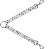 Dog Leash Splitter - Panda Bear Spots