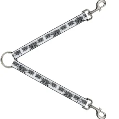 Dog Leash Splitter - Phoenix Shield White