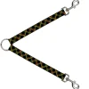 Dog Leash Splitter - Plaid X Rasta