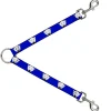 Dog Leash Splitter - Polar Bear w/Mustache Royal