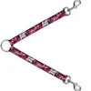 Dog Leash Splitter - Punk Princess w/Piano Keys