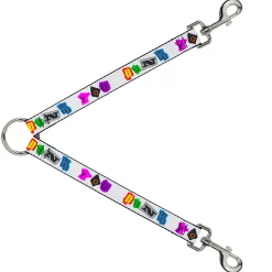 Dog Leash Splitter - Punk You White/Full Color