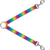 Dog Leash Splitter - Rainbow Ombre