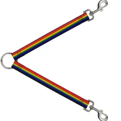 Dog Leash Splitter - Rainbow
