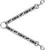 Dog Leash Splitter - RIDE ME Skateboard w/Mini Checker White/Gray/Black