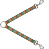 Dog Leash Splitter - Scribble Zarape Fade Brown/Multi Color