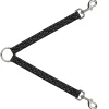 Dog Leash Splitter - Skull Yard Black/Gray