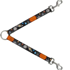 Dog Leash Splitter - Solar System Sun/Planets/Stars