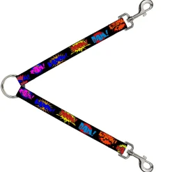 Dog Leash Splitter - Sound Effects Black/Multi Color