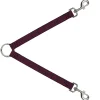 Dog Leash Splitter - Square Target Red/Navy