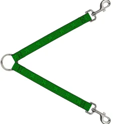 Dog Leash Splitter - St. Pat's Clovers/Green