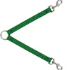 Dog Leash Splitter - St. Pat's Clovers Scattered Greens