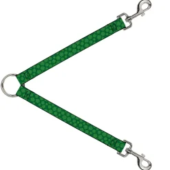 Dog Leash Splitter - St. Pat's Clovers Scattered Greens