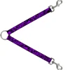 Dog Leash Splitter - Stargazer Black/Purple