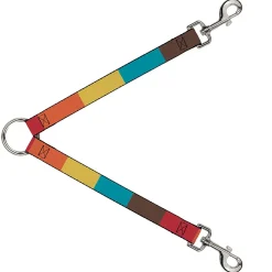 Dog Leash Splitter - Summer Essentials Color Block 9