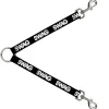 Dog Leash Splitter - SWAG Black/White