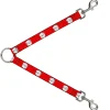 Dog Leash Splitter - Take Out/Fortune Cookies Red