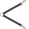 Dog Leash Splitter - Tapestry 1 Black