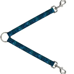 Dog Leash Splitter - Tattoo Johnny-Brutal Blue