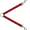 Dog Leash Splitter - Tennessee Flag Stars CLOSE-UP Distressed
