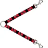 Dog Leash Splitter - Trinidad & Tobaga Flags/Black Block