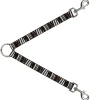 Dog Leash Splitter - Zebra