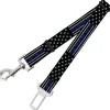 Dog Safety Seatbelt for Cars - FAFO FUCK AROUND AND FIND OUT Thin Blue Line Flag