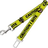 Dog Safety Seatbelt for Cars - Pet Quote CAUTION I BITE/Dog Growl Yellow/Black