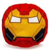 Dog Toy Ballistic Squeaker - Iron Man Face Red