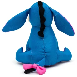 Dog Toy Ballistic Squeaker - Winnie the Pooh Eeyore Sitting Pose Blue