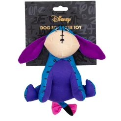 Dog Toy Ballistic Squeaker - Winnie the Pooh Eeyore Sitting Pose Blue