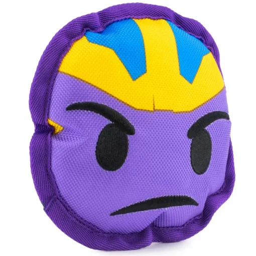Dog Toy Ballistic Squeaker - Kawaii Thanos Frown