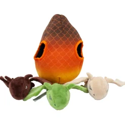Dog Toy Hide and Seek Toy - Game of Thrones Daenerys Dragon Egg with Three Dragons
