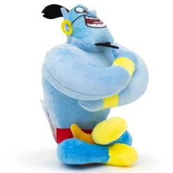 Dog Toy Squeaker Plush - Aladdin Genie Sitting Pose