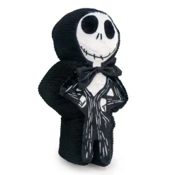 Dog Toy Squeaker Plush - A Nightmare Before Christmas Jack Skellington Standing Pose Black