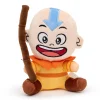 Dog Toy Squeaker Plush - Avatar the Last Airbender Avatar Aang Sitting Full Body Pose