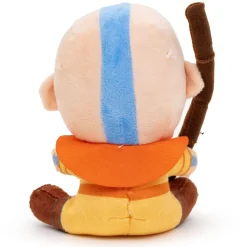 Dog Toy Squeaker Plush - Avatar the Last Airbender Avatar Aang Sitting Full Body Pose