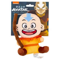 Dog Toy Squeaker Plush - Avatar the Last Airbender Avatar Aang Sitting Full Body Pose