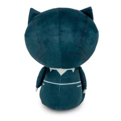 Dog Toy Squeaker Plush - Avengers Kawaii Black Panther Full Body Sitting Pose