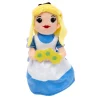 Dog Toy Squeaker Plush - Alice in Wonderland with Flowers Full Body Pose