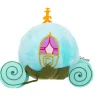 Dog Toy Squeaker Plush - Cinderella Pumpkin Carriage Light Blue