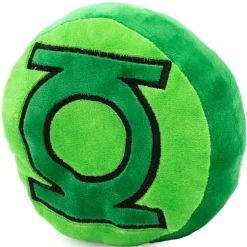 Dog Toy Squeaker Plush - Green Lantern Logo Round