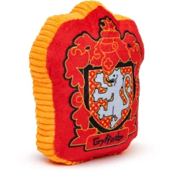 Dog Toy Squeaker Plush - Harry Potter Gryffindor Lion Charm Crest Red