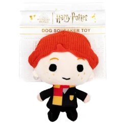 Dog Toy Squeaker Plush - Harry Potter Ron Weasley Standing Charm Full Body Pose