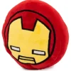 Dog Toy Squeaker Plush - Iron Man Kawaii Face