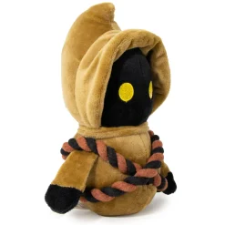 Dog Toy Squeaker Plush - Jawa Standing Pose with Rope Bandolier