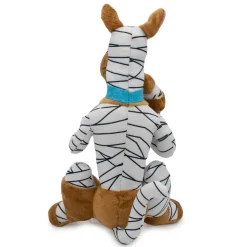 Dog Toy Squeaker Plush - Mummy Wrap Halloween Scooby-Doo Sitting Pose