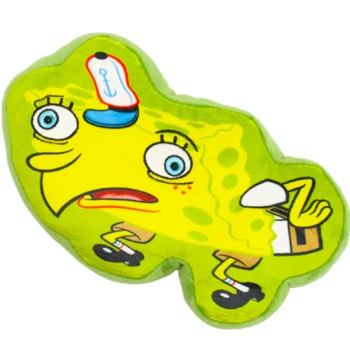 Dog Toy Squeaker Plush - Mocking SpongeBob SquarePants Pose